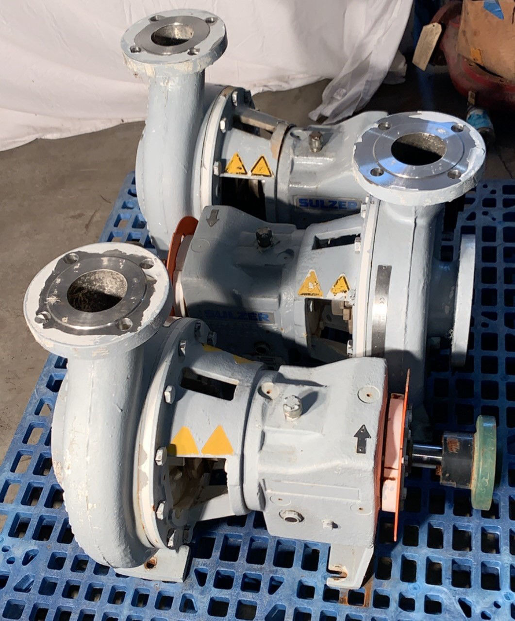 AHLSTROM SULZER CPT23-3 4X3-11 316 STAINLESS STEEL PUMP HS-0255A